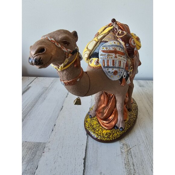 Vintage accents unlimited camel chalkware nativity statue large figurine - Picture 6 of 10